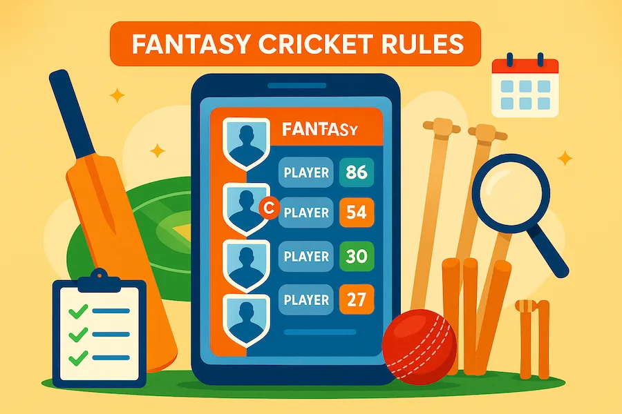 Fantasy Cricket Rules